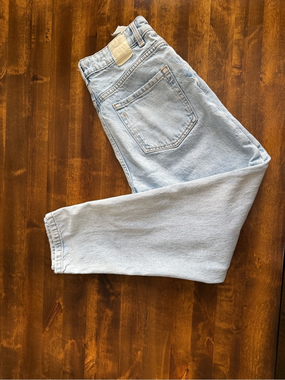 Zara Light Blue High-Rise Women's Jeans